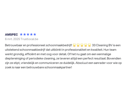 schoonmaakbedrijf gent review