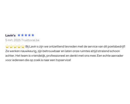 schoonmaakbedrijf gent reviews